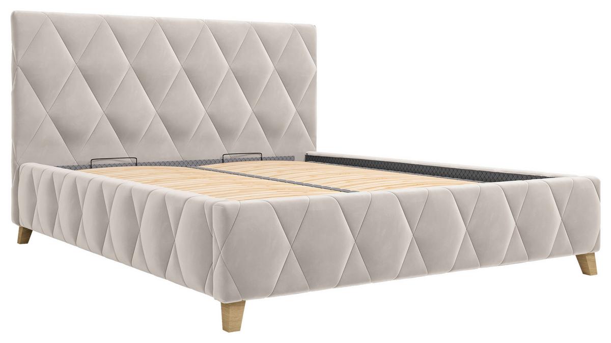 Polsterbett Trivio 180x200 cm Cappuccino - Cappuccino, MODERN, Holz/Holzwerkstoff (180/200cm) - MID.YOU