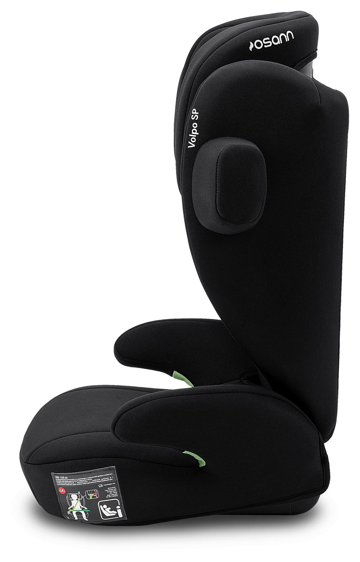 Kinderautositz Volpo Sp - Schwarz, Basics, Kunststoff (43/77/37cm) - Osann