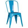 Stuhl Vantaggio Comfort Stapelbar Hellblau Bis 150 Kg - Hellblau, Basics, Metall (44/84/54cm) - MID.YOU