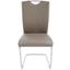 Schwingstuhl Conny - Chromfarben/Schlammfarben, MODERN, Textil/Metall (44/96,5/59cm) Schwingstuhl Conny - Chromfarben/Schlammfarben, MODERN, Textil/Metall (44/96,5/59cm)