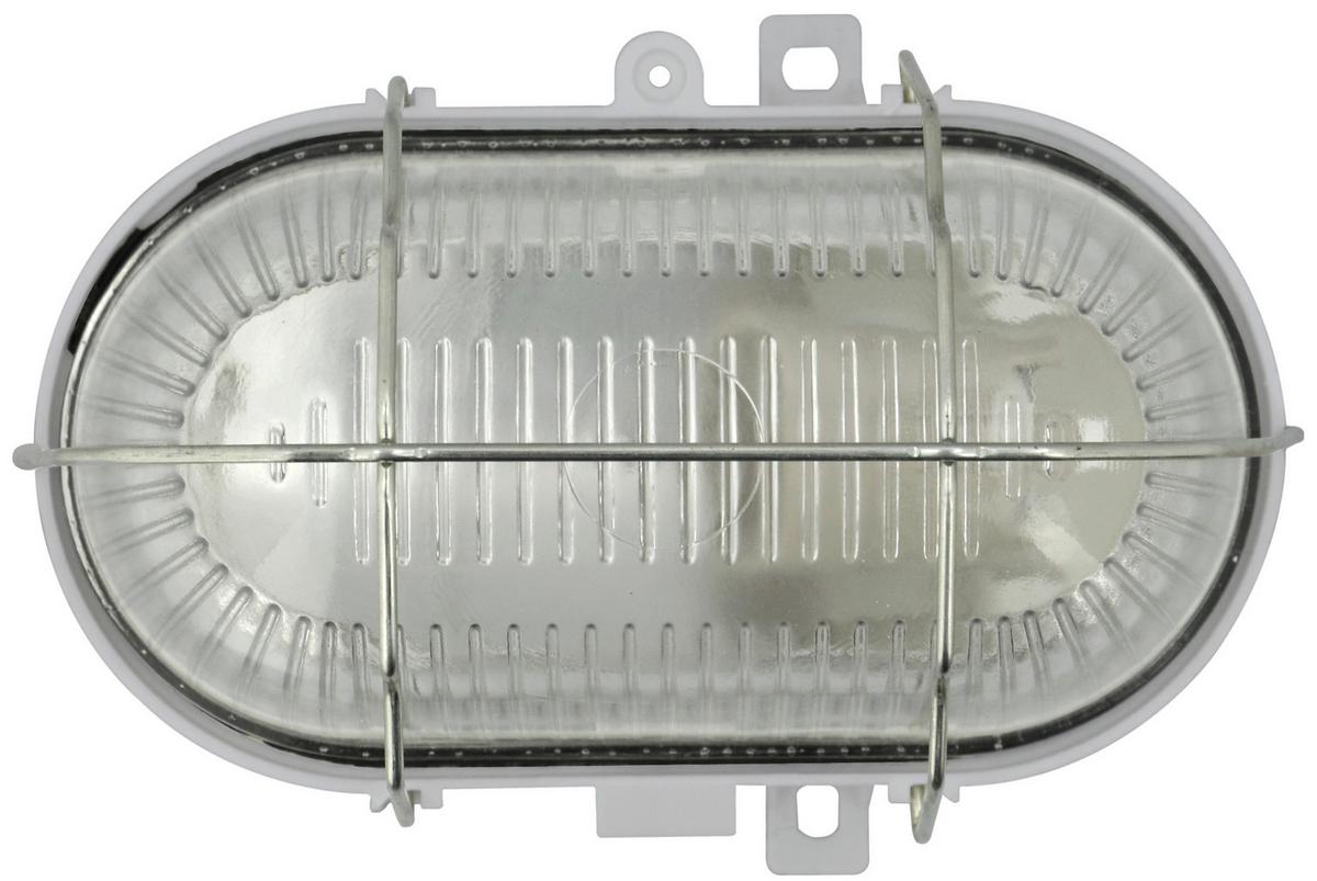 LED-Wandleuchte 1-Flammig, für In- und Outdoor - Grau, Basics, Glas/Kunststoff (17.5/12.5/11cm)