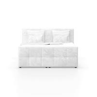 Boxspringbett mit Topper und Bettkasten 180x200 cm Medino - Champagner, KONVENTIONELL, Holz/Holzwerkstoff (180/200cm) - Luca Bessoni