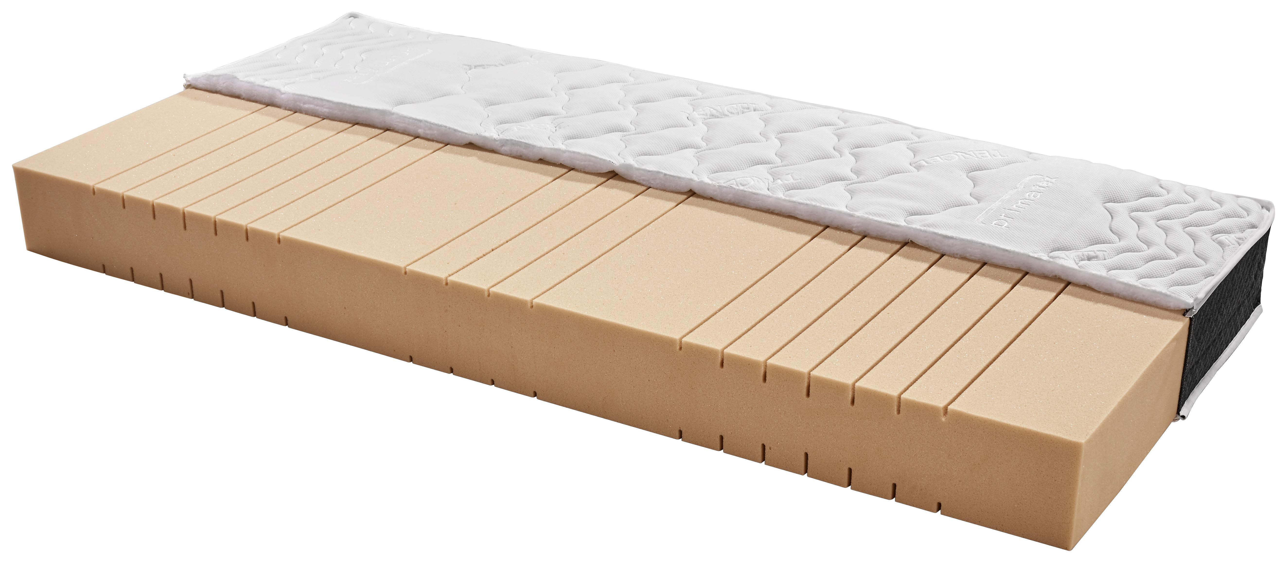 Kaltschaummatratze Homestar Plus H2 140x200 - Weiß, Textil (140/200cm) - Primatex Deluxe