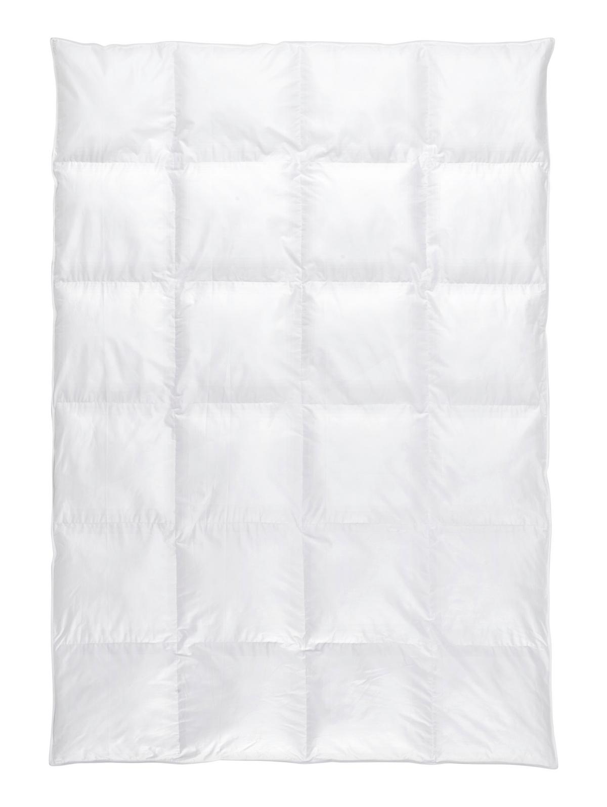 CELOROČNÍ PŘIKRÝVKA Vegandown, 135-140/200cm - bílá, Konvenční, textil (135-140/200cm) - Premium Living