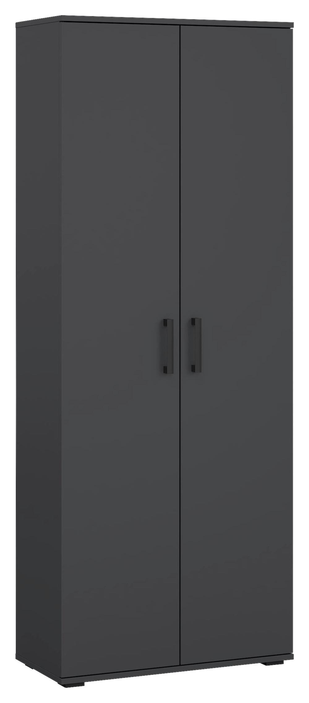 Mehrzweckschrank Bobby I Anthrazit - antracitová, Konventionell, drevo (70/178,9/33,4cm) - Mömax