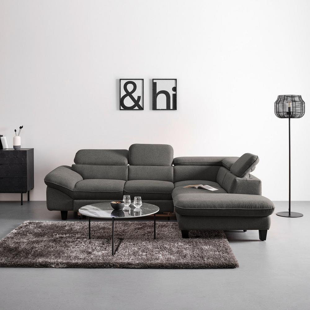 Sedacia Súprava Pilot Antracit Pravý Roh