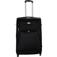 Reisekoffer Ingolf Mit 2 Rollen - Schwarz/Grau, MODERN, Kunststoff/Textil (48,5/70/30cm) - Luca Bessoni