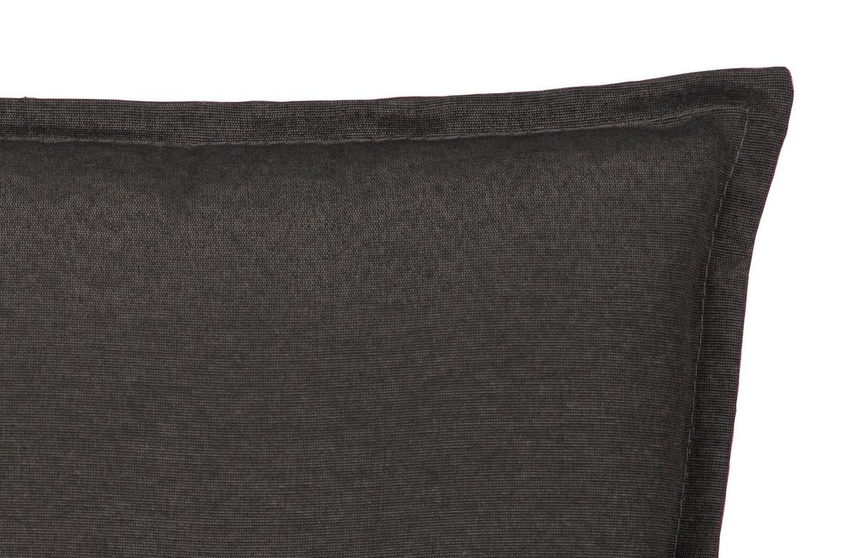 Auflage für Sessel Trier 98x46x8 cm Dunkelgrau - Dunkelgrau, Basics, Textil (98/46/8cm) - Gardenson