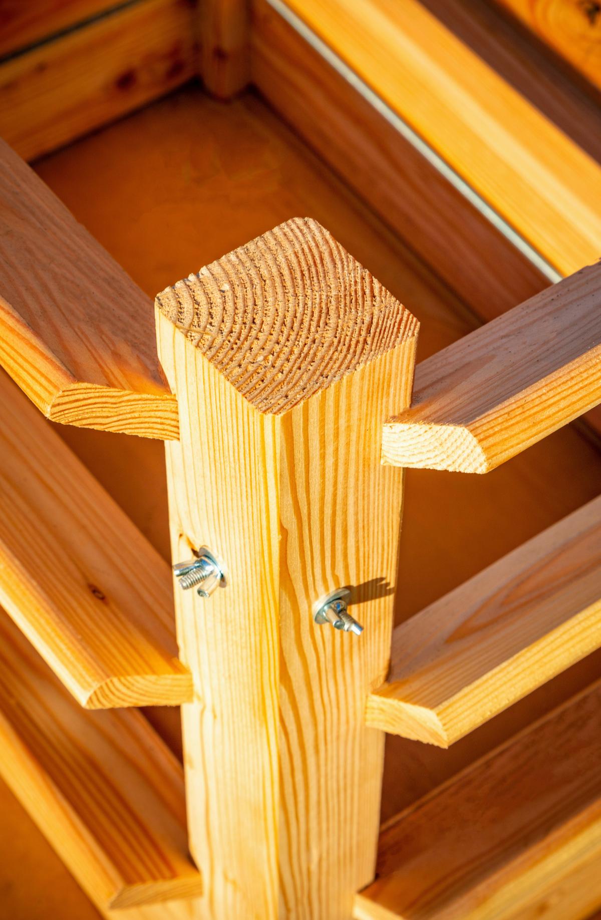 Hochbeet Echtholz Lärche 124x73x91 Cm Lärchefarben - Lärchefarben, Basics, Holz (124/73/91cm)