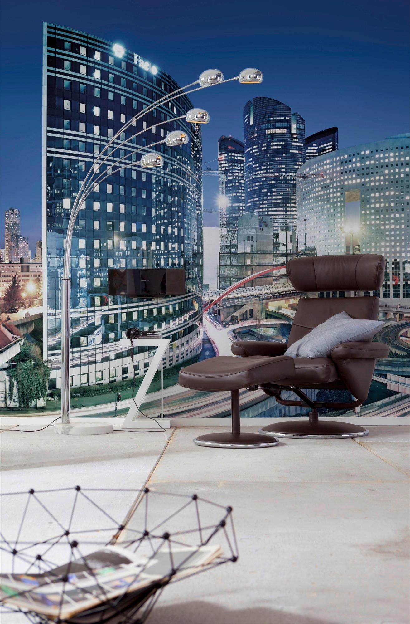 Fototapete 8-912 - Blau/Multicolor, LIFESTYLE, Papier (368/254cm)