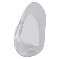 LED-Wandleuchte 78411w Dorsey - Klar/Weiß, Design, Glas/Metall (20,3/31,5cm) - Globo