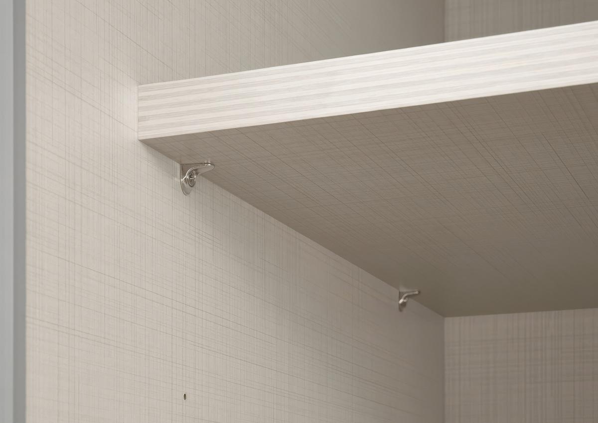 Schwebetürenschrank Lumos Weißglas, B:298cm - Weiß, Trend, Glas/Holzwerkstoff (298/222/68cm) - Luca Bessoni