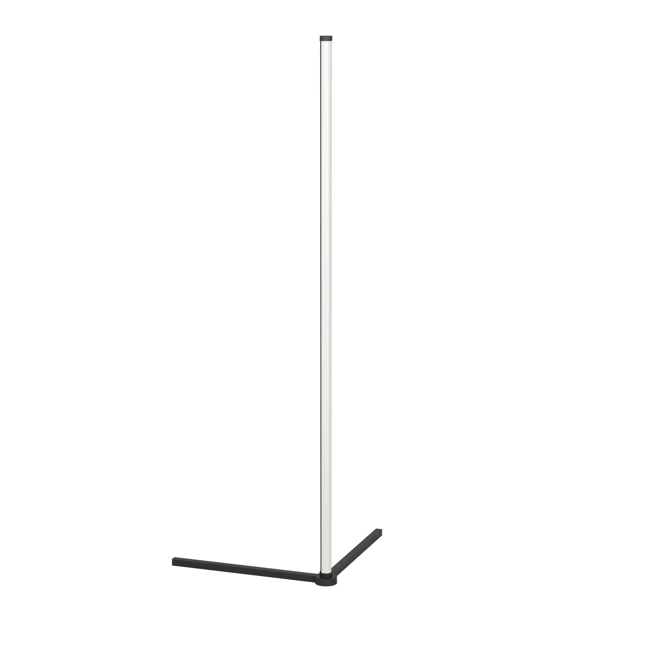 Stehleuchte 75756_rgbic - Schwarz/Weiß, KONVENTIONELL, Kunststoff/Metall (40/40/122,5cm) - Eglo