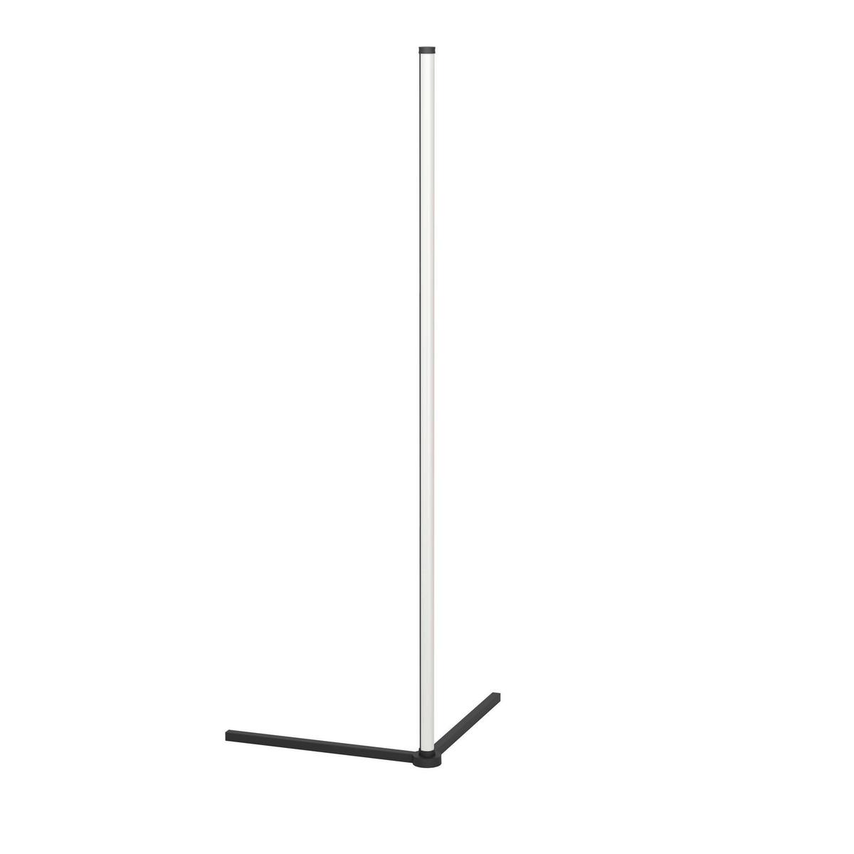 Stehleuchte 75756_rgbic - Schwarz/Weiß, KONVENTIONELL, Kunststoff/Metall (40/40/122,5cm) - Eglo