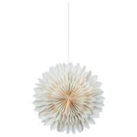 LED-Dekoleuchte Solina Pendant Star 45 Grey - Grau, Basics, Papier (48/48/14cm) - Markslöjd