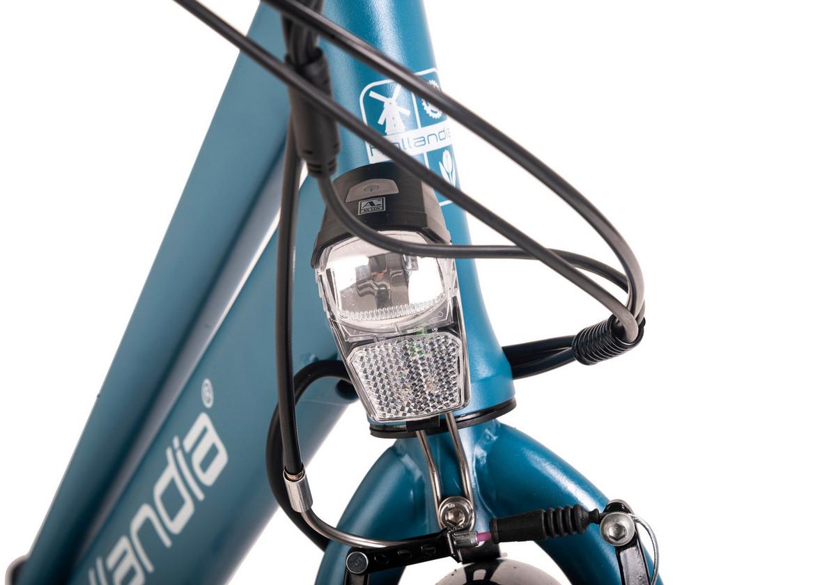 Elektrofahrrad Hollandia Optima Basic - Blau, Basics, Metall (21/116/188cm) - KS Cycling