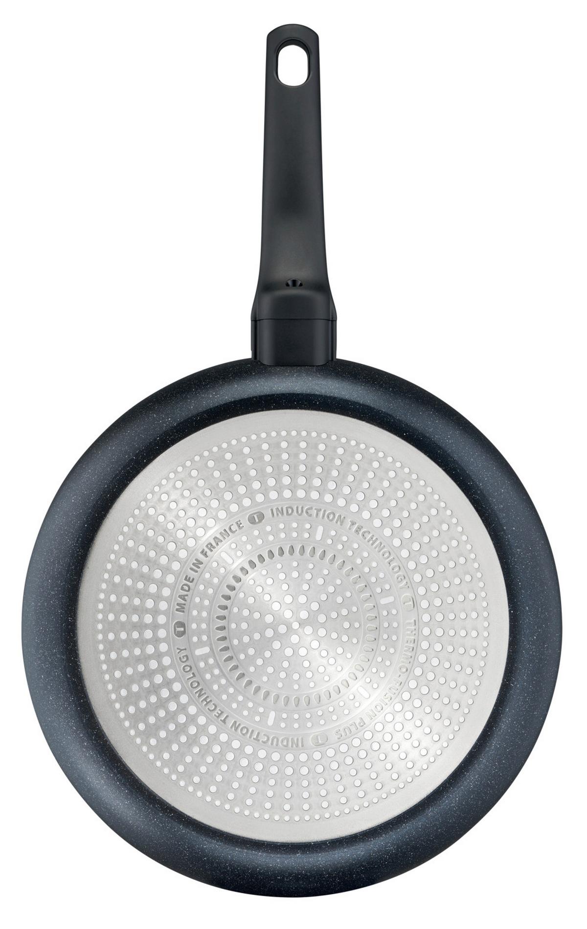 Pfannenset Black Stone - Schwarz, Basics, Metall - Tefal