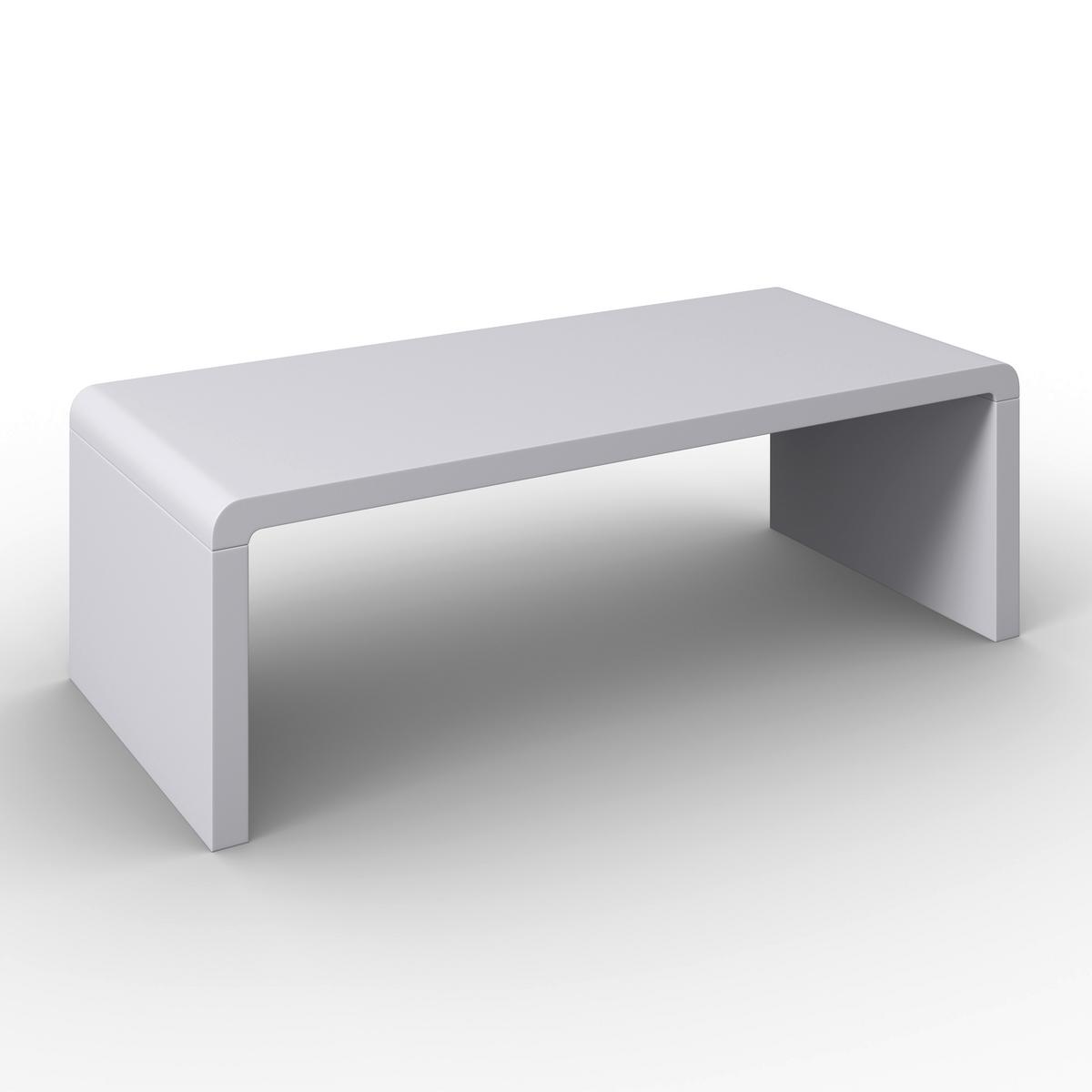 Konferenční stolek Linea, krémová, š: 110 cm - krémová, Moderní, kompozitní dřevo (110/38/50cm)