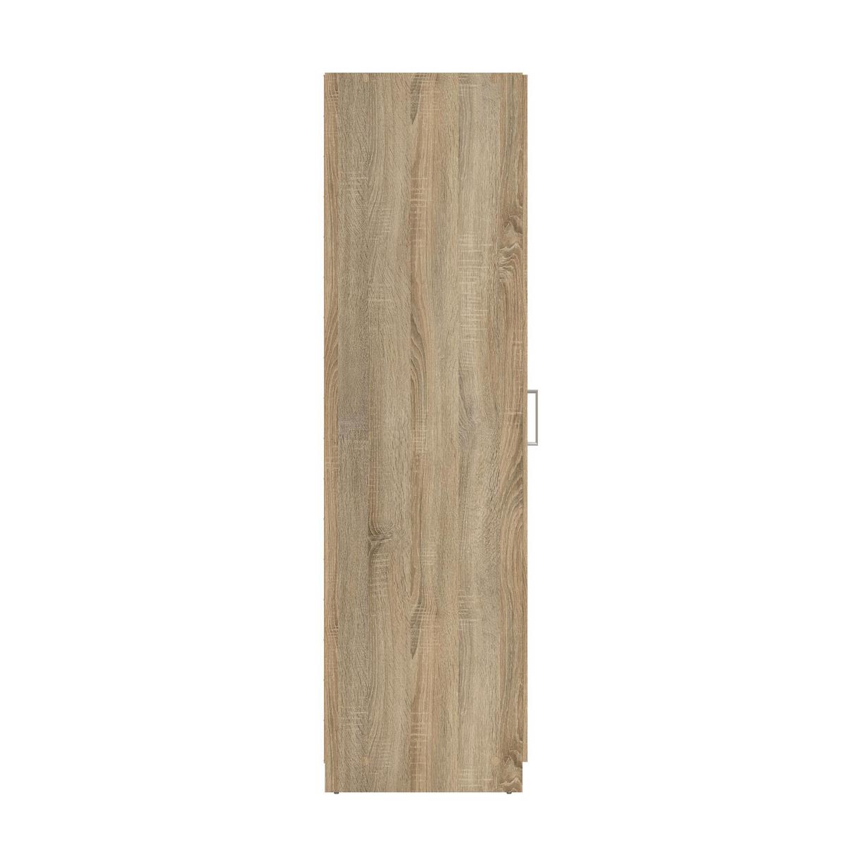 Ruhásszekrény Space - Sonoma tölgy, Konventionell, fa (48,6/175,4/49,5cm)