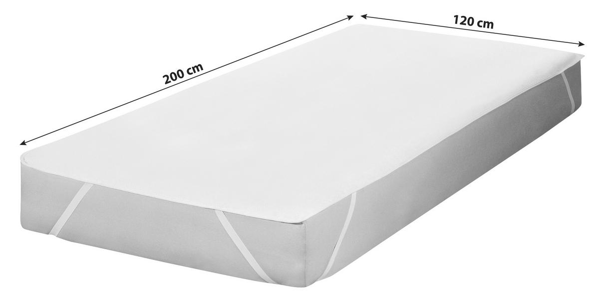 Matratzenschoner Molton 120x200 Cm Baumwolle - Naturfarben, Basics, Textil (120/200cm) - FAN
