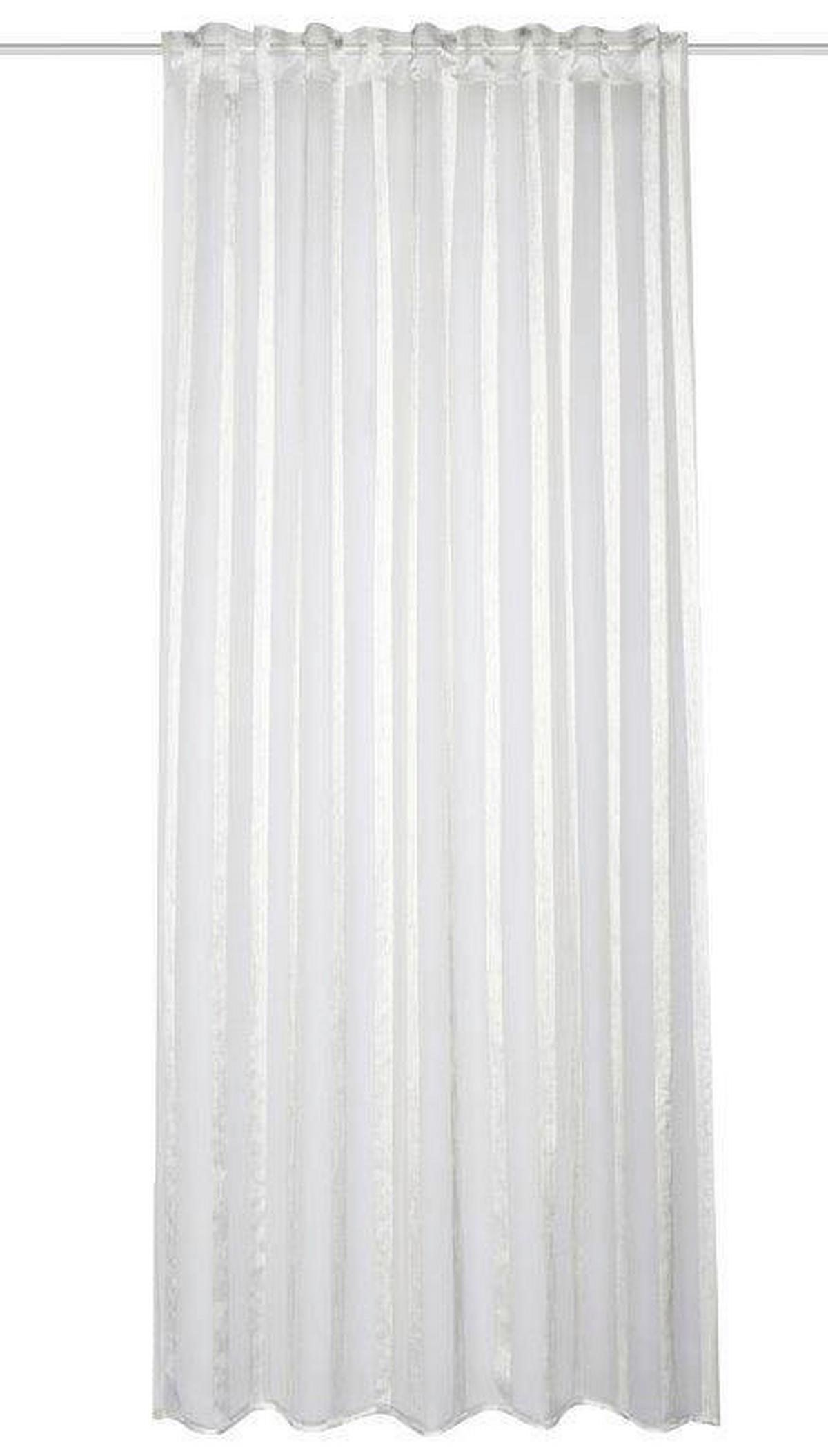 Fertigvorhang Eike - Grau, Basics, Textil (140/245cm)