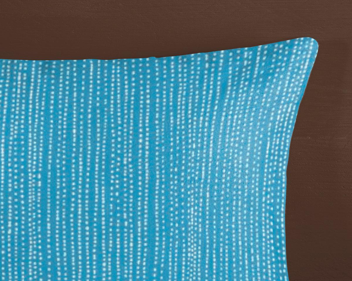 Bettwäsche Lumi Blau Dunkelblau 140x200 Cm - Blau/Dunkelblau, LIFESTYLE, Textil (140/200cm)