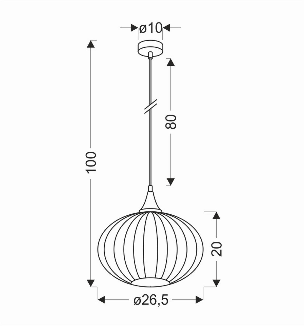Pendelleuchte 50101277 Exeter - Schwarz, KONVENTIONELL, Glas/Metall (26.5/26.5/90cm)