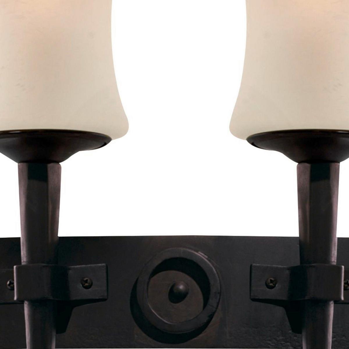 Wandleuchte Cartwheel 0812-2bk - Trend, Glas/Metall (31/34cm)