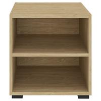 REGÁL UNIT-ELEMENTS MINI - černá/barvy dubu, Moderní, kompozitní dřevo (45,6/44,8/40cm) - Ondega