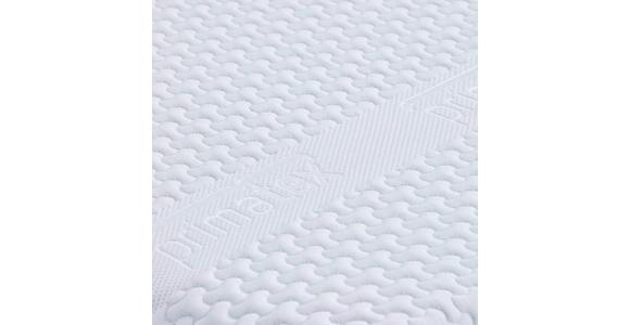 Kaltschaummatratze Homestar 90x200 cm H4 H: 17 cm - Weiß, Textil (90/200cm) - Primatex