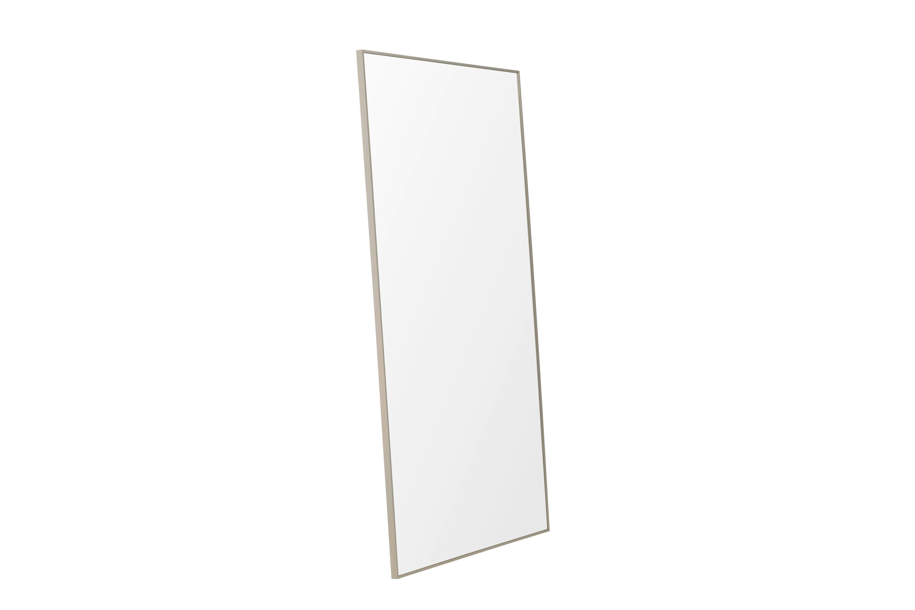 Spiegel Orlando B: 120cm - Beige, MODERN, Glas/Metall (120/190/3cm) - Livetastic