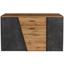 Komoda Sideboard Venedig - farby dubu/tmavosivá, Moderný, kompozitné drevo (150/87/40cm) Komoda Sideboard Venedig - farby dubu/tmavosivá, Moderný, kompozitné drevo (150/87/40cm)