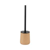 WC sada - štětka a držák LOFT - černá/pískové barvy, Moderní, kov/plast (10,2/39,5cm) - Mömax