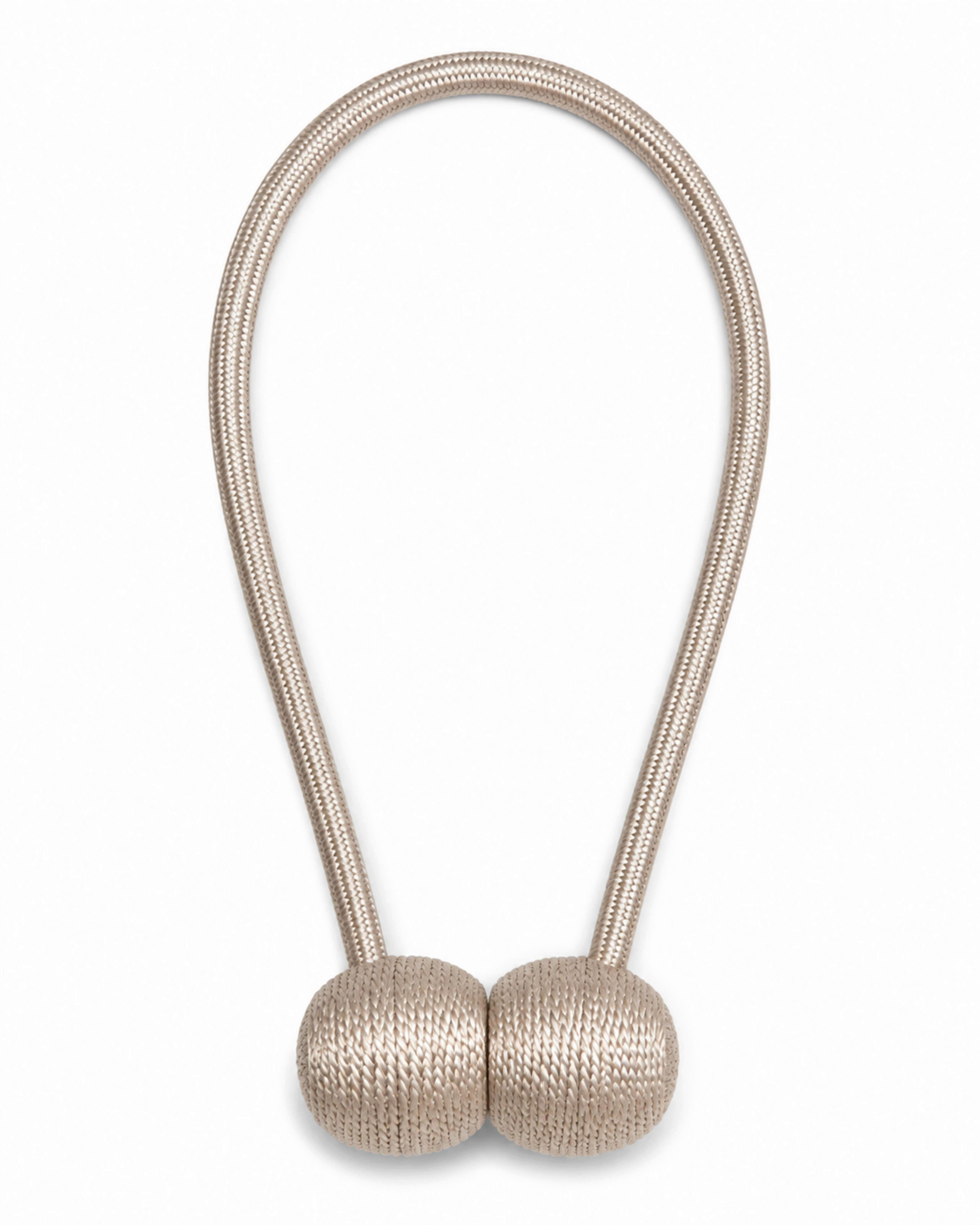 SPONA NA ZÁVES ZIEN - béžová, Basics, textil (43cm)
