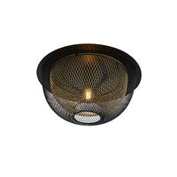 Deckenleuchte Honeycomb 6840bgo - Goldfarben/Schwarz, Basics, Metall (40/21cm)