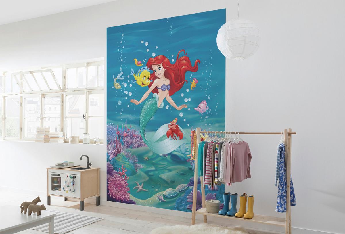 FOTOTAPETE Ariel - Design, Papier (184/254cm) - Disney