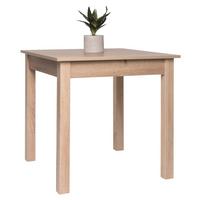 Esstisch ausziehbar Coburg 80-120x80 cm Eiche Dekor - Sonoma Eiche, Design, Holzwerkstoff (80/80/76,5cm) - MID.YOU