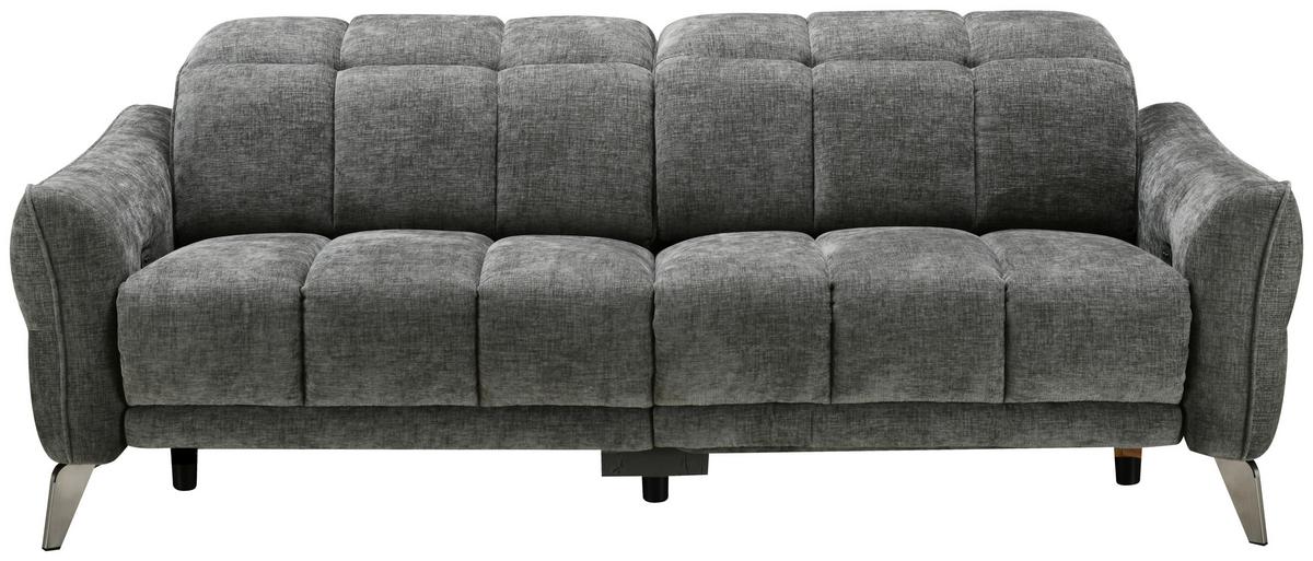 Háromüléses Kanapé Jupiter - sötétszürke, Design, textil/fa (216/79/106cm) - Livetastic