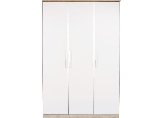 Kleiderschrank Wien B:136cm Alpinweiß/san Remo Eiche Dekor - Eichefarben/Weiß, KONVENTIONELL, Holzwerkstoff (136/212/56cm) Kleiderschrank Wien B:136cm Alpinweiß/san Remo Eiche Dekor - Eichefarben/Weiß, KONVENTIONELL, Holzwerkstoff (136/212/56cm)
