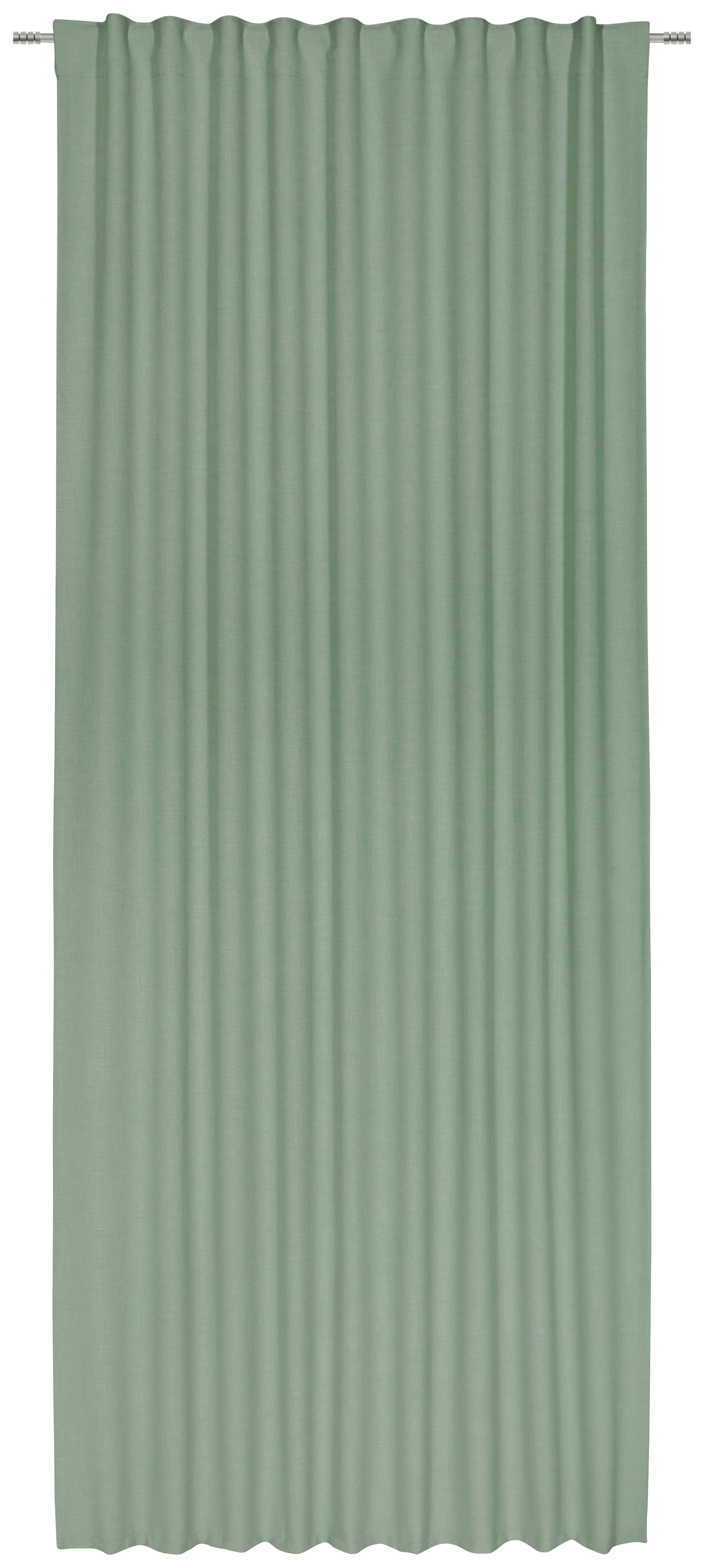 HOTOVÝ ZÁVES Leo, 135/255cm, zelená - olivovozelená, textil (135/255cm) - Premium Living