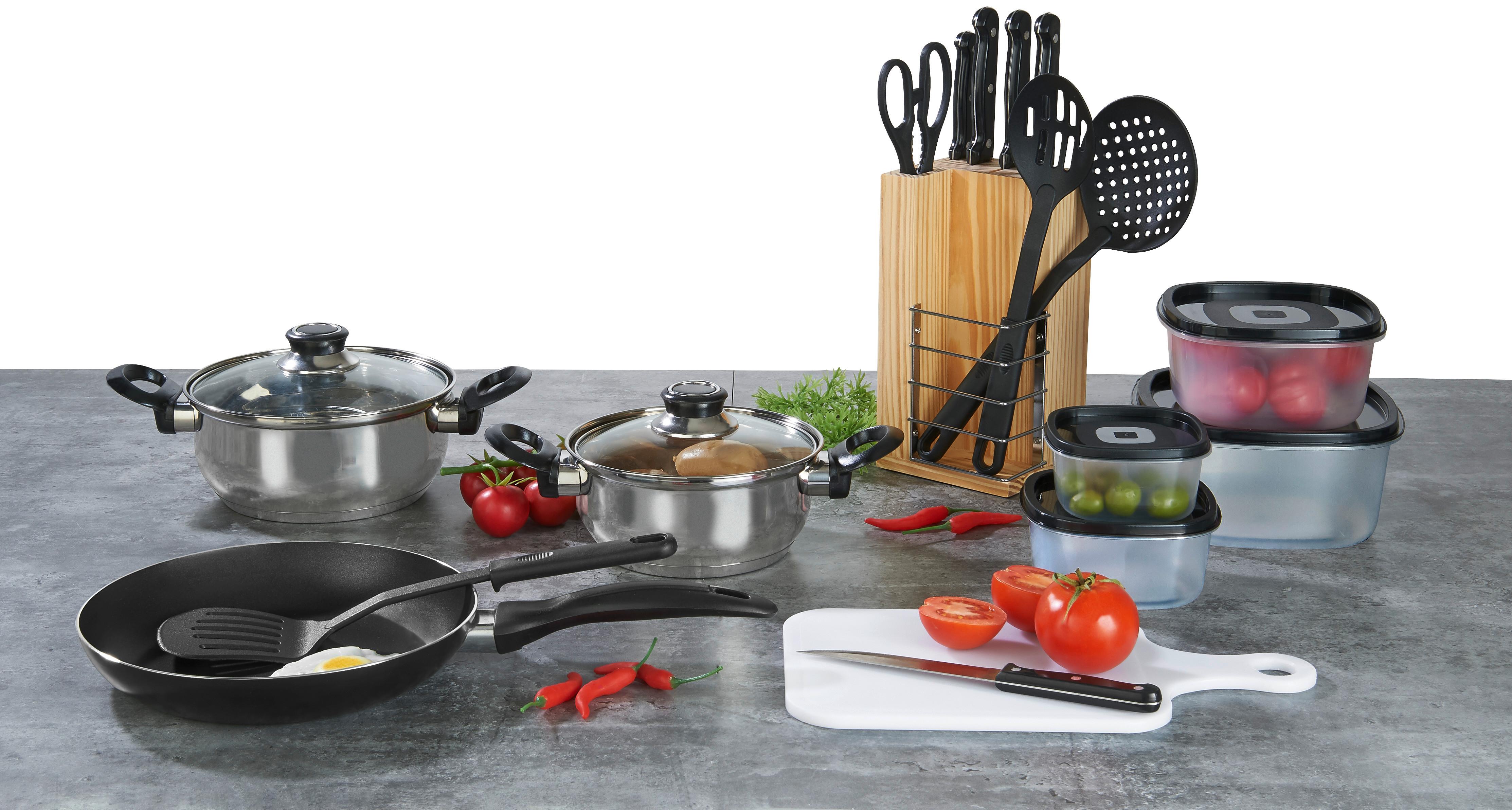 Küchen-Starter-Set aus 18 Teilen