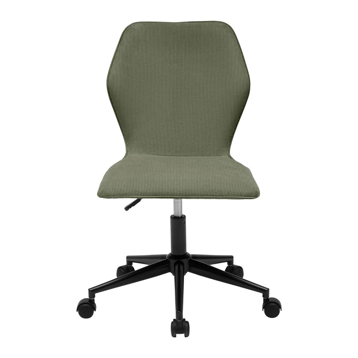 Otočná židle LUIGI -EXKLUSIV- - šedá/černá, Moderní, kov/textil (49/84-94/54cm) - Mömax