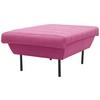 Hocker Looks Ix - Schwarz/Rosa, Design, Textil (70/45/70cm) - LOOKS by W.Joop