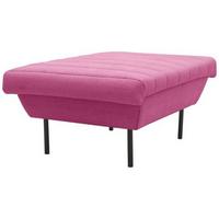 Hocker Looks Ix - Schwarz/Rosa, Design, Textil (70/45/70cm) - LOOKS by W.Joop