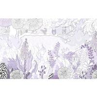 Vliestapete Dreaming - Lila, Basics (400/250cm) - Komar