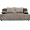 Schlafsofa Stella Braun B: 197 cm - Schwarz/Braun, Design, Textil (197/90/83cm) - MID.YOU