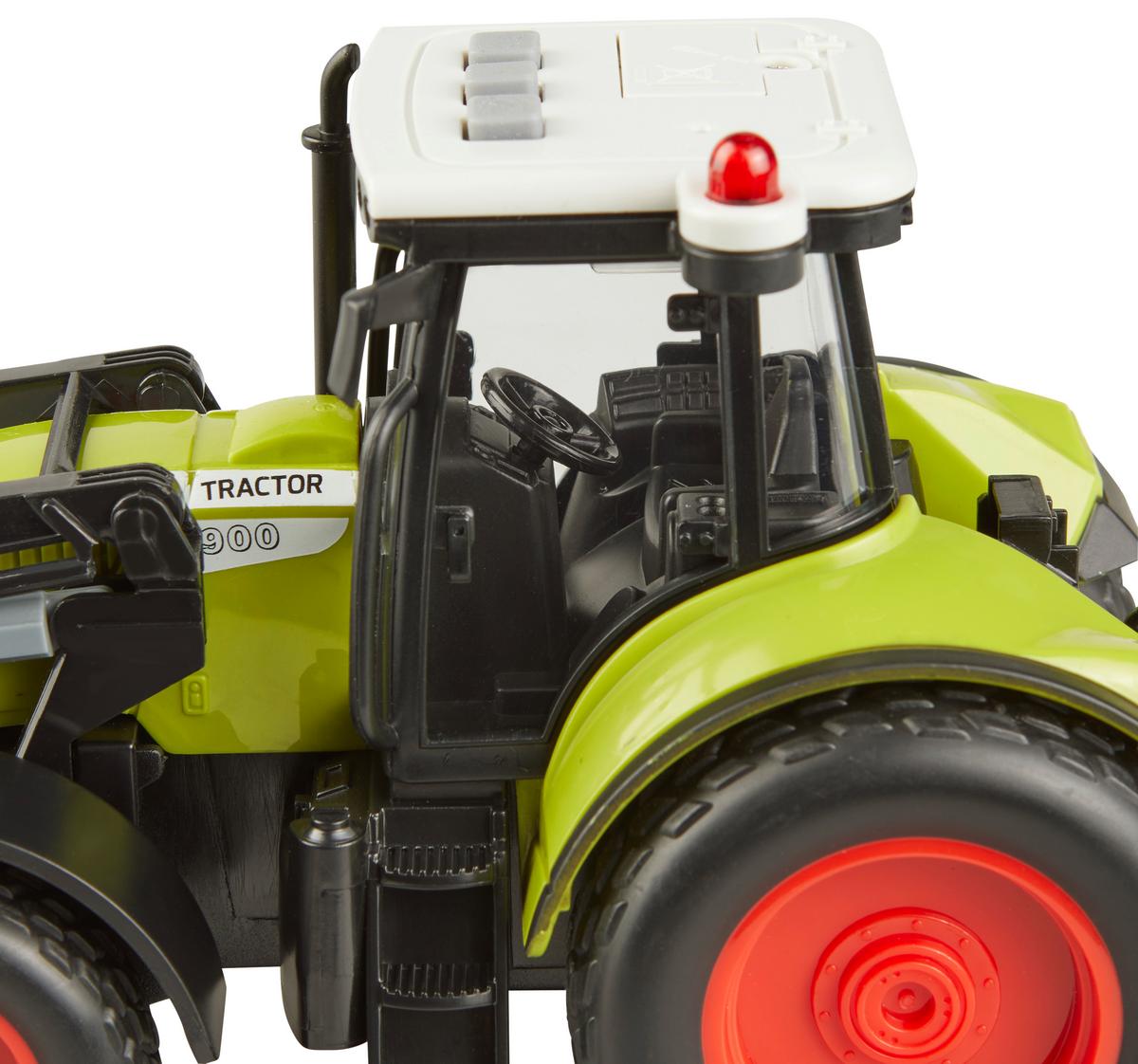 Traktor mit Anhänger + Licht & Sound 25 cm, 12,80 €