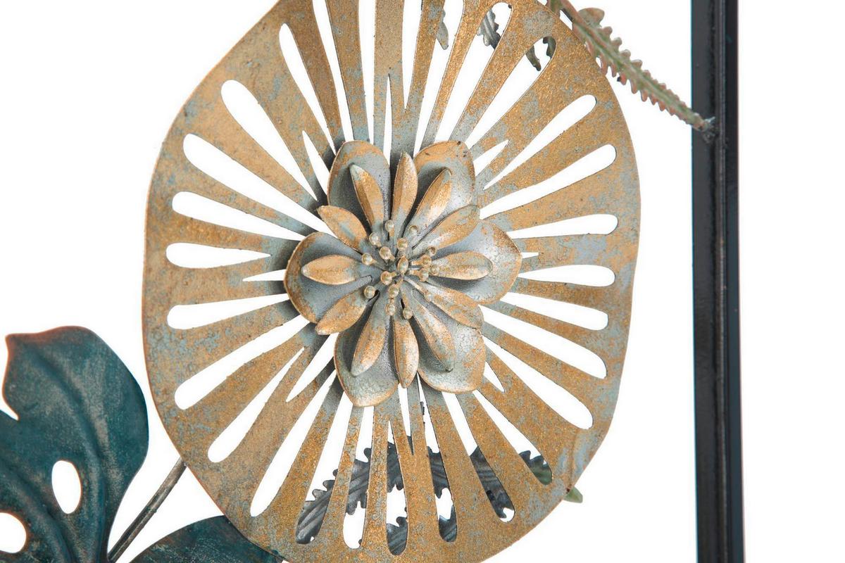 Wanddeko Too B Grün B: 30,5 Cm - Grün, Basics, Metall (30.5/88.5/3cm)