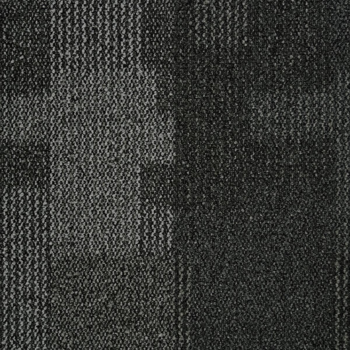 Teppichfliese Grau/Dunkelgrau Essential 50x50cm Florhöhe 3mm - Dunkelgrau/Grau, Basics, Textil (50/50cm)