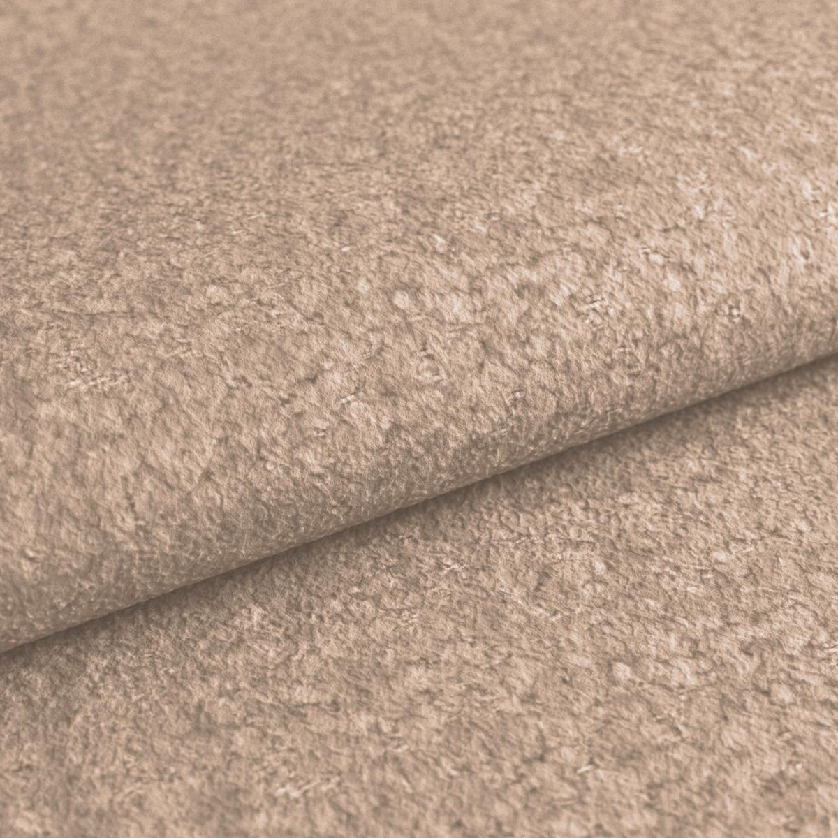 Polsterbett Alba Boucle Hellbraun, 180x200 Cm - Hellbraun/Schwarz, Trend, Textil (180/200cm)